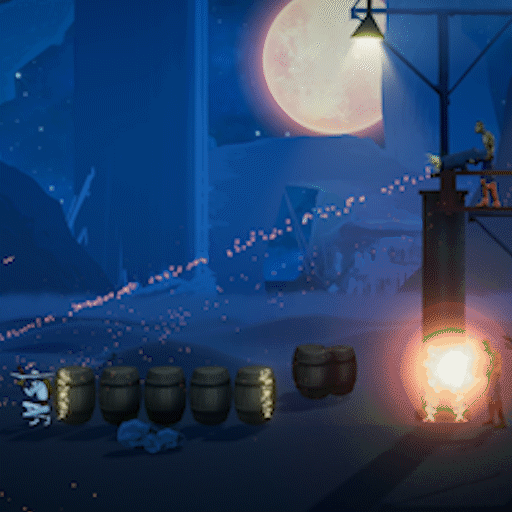 Side-scrolling cover based shooting