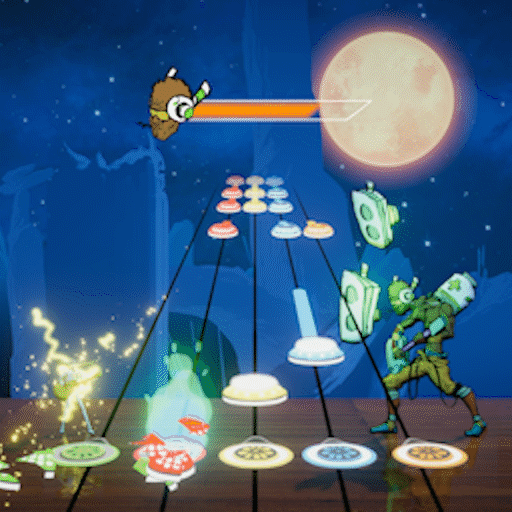 Rhythm sequences using a guitar controller