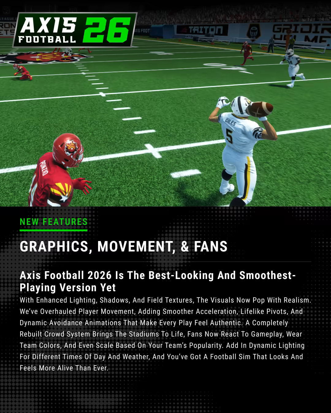 Axis Football 2026 Screenshot 1